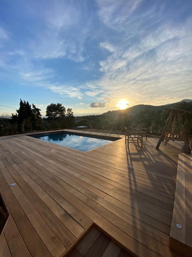 Villa De Charme Avec Piscine A Ajaccio Alata Exterior foto
