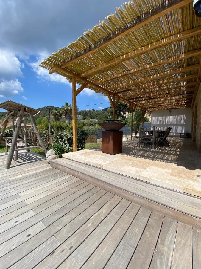 Villa De Charme Avec Piscine A Ajaccio Alata Exterior foto
